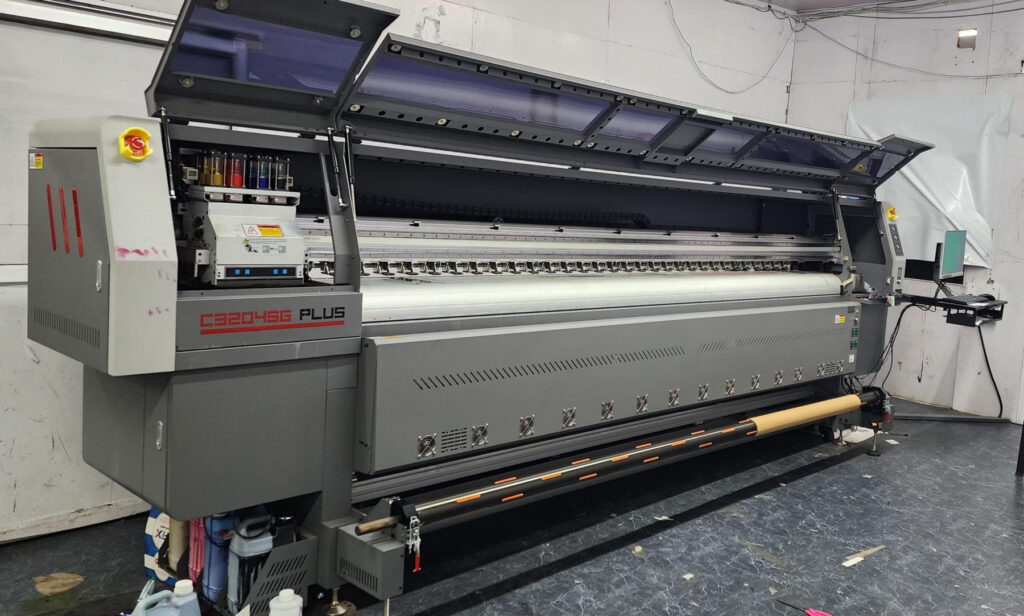 (7)flex and vinyl printer c3204sg plus star fire