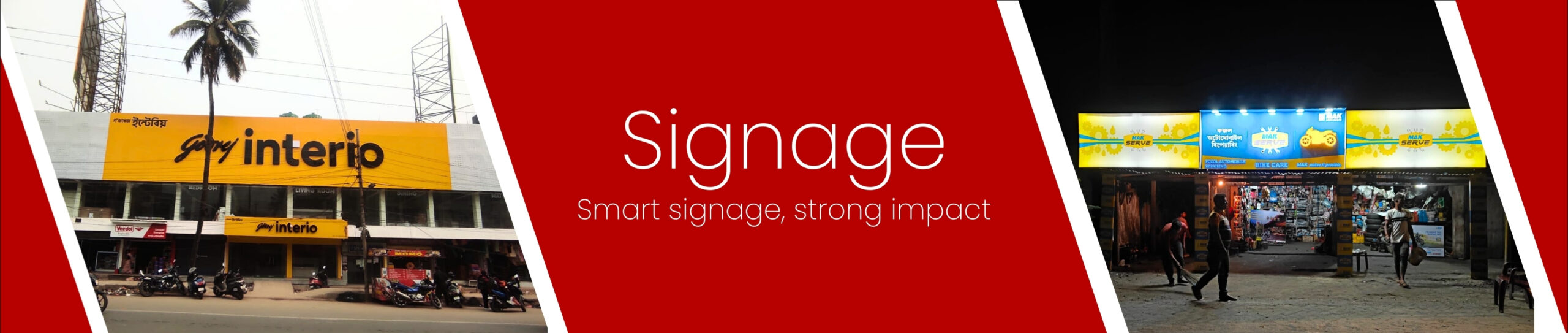 Signage silverliners home signage